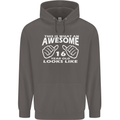 16th Birthday 16 Year Old This Is What Mens 80% Cotton Hoodie Charcoal