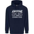 16th Birthday 16 Year Old This Is What Mens 80% Cotton Hoodie Navy Blue