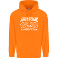 16th Birthday 16 Year Old This Is What Mens 80% Cotton Hoodie Orange
