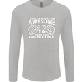 16th Birthday 16 Year Old This Is What Mens Long Sleeve T-Shirt Sports Grey
