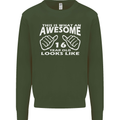16th Birthday 16 Year Old This Is What Mens Sweatshirt Jumper Forest Green