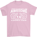 16th Birthday 16 Year Old This Is What Mens T-Shirt 100% Cotton Light Pink