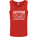 16th Birthday 16 Year Old This Is What Mens Vest Tank Top Red