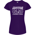 16th Birthday 16 Year Old This Is What Womens Petite Cut T-Shirt Purple