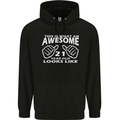21st Birthday 21 Year Old This Is What Mens 80% Cotton Hoodie Black