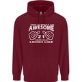 21st Birthday 21 Year Old This Is What Mens 80% Cotton Hoodie Maroon