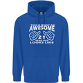 21st Birthday 21 Year Old This Is What Mens 80% Cotton Hoodie Royal Blue