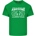 21st Birthday 21 Year Old This Is What Mens Cotton T-Shirt Tee Top Irish Green