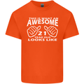 21st Birthday 21 Year Old This Is What Mens Cotton T-Shirt Tee Top Orange