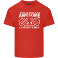 21st Birthday 21 Year Old This Is What Mens Cotton T-Shirt Tee Top Red