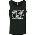 21st Birthday 21 Year Old This Is What Mens Vest Tank Top Black