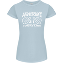 21st Birthday 21 Year Old This Is What Womens Petite Cut T-Shirt Light Blue