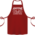 30th Birthday 30 Year Old This Is What Cotton Apron 100% Organic Maroon
