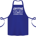 30th Birthday 30 Year Old This Is What Cotton Apron 100% Organic Royal Blue