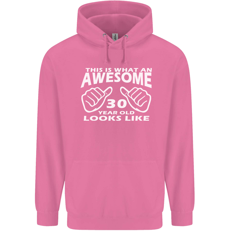 30th Birthday 30 Year Old This Is What Mens 80% Cotton Hoodie Azelea