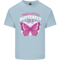 4 Year Old Birthday Butterfly 4th Kids T-Shirt Childrens Light Blue