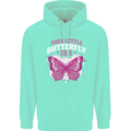 5 Year Old Birthday Butterfly 5th Childrens Kids Hoodie Peppermint