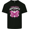 5 Year Old Birthday Butterfly 5th Kids T-Shirt Childrens Black