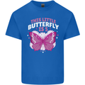 5 Year Old Birthday Butterfly 5th Kids T-Shirt Childrens Royal Blue