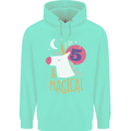 5 Year Old Birthday Girl Magical Unicorn 5th Childrens Kids Hoodie Peppermint