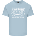60th Birthday 60 Year Old This Is What Mens Cotton T-Shirt Tee Top Light Blue