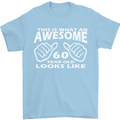 60th Birthday 60 Year Old This Is What Mens T-Shirt 100% Cotton Light Blue