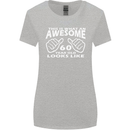60th Birthday 60 Year Old This Is What Womens Wider Cut T-Shirt Sports Grey