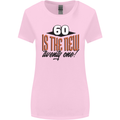 60th Birthday 60 is the New 21 Funny Womens Wider Cut T-Shirt Light Pink