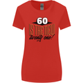 60th Birthday 60 is the New 21 Funny Womens Wider Cut T-Shirt Red