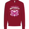 6 Year Old Birthday Butterfly 6th Kids Sweatshirt Jumper Red
