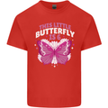 6 Year Old Birthday Butterfly 6th Kids T-Shirt Childrens Red