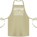 70th Birthday 70 Year Old This Is What Cotton Apron 100% Organic Khaki