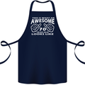 70th Birthday 70 Year Old This Is What Cotton Apron 100% Organic Navy Blue