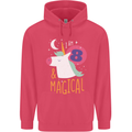 8 Year Old Birthday Girl Magical Unicorn 8th Childrens Kids Hoodie Heliconia