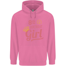 8th Birthday Girl 8 Year Old Princess Childrens Kids Hoodie Azalea