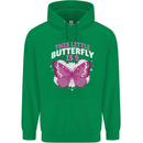 9 Year Old Birthday Butterfly 9th Childrens Kids Hoodie Irish Green