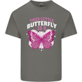 9 Year Old Birthday Butterfly 9th Kids T-Shirt Childrens Charcoal