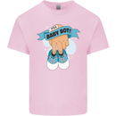 A Baby Boy Gender Reveal Christening Pregnancy Mens Cotton T-Shirt Tee Top Light Pink