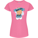 A Baby Boy Gender Reveal Christening Pregnancy Womens Petite Cut T-Shirt Azalea