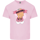 A Baby Girl Gender Reveal Christening Pregnancy Mens Cotton T-Shirt Tee Top Light Pink