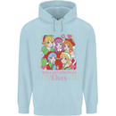 A Girl Who Loves Elves Christmas Anime Xmas Childrens Kids Hoodie Light Blue