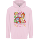A Girl Who Loves Elves Christmas Anime Xmas Childrens Kids Hoodie Light Pink