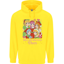A Girl Who Loves Elves Christmas Anime Xmas Childrens Kids Hoodie Yellow