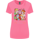 A Girl Who Loves Elves Christmas Anime Xmas Womens Wider Cut T-Shirt Azalea