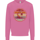 A Girl Who Loves Paddleboarding and Dogs Mens Sweatshirt Jumper Azalea