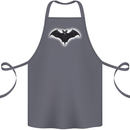 A Glowing Bat Vampires Halloween Cotton Apron 100% Organic Steel