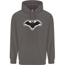 A Glowing Bat Vampires Halloween Mens 80% Cotton Hoodie Charcoal