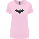 A Glowing Bat Vampires Halloween Womens Wider Cut T-Shirt Light Pink