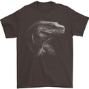 A Komodo Dragon Mens T-Shirt 100% Cotton Dark Chocolate