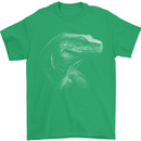 A Komodo Dragon Mens T-Shirt 100% Cotton Irish Green